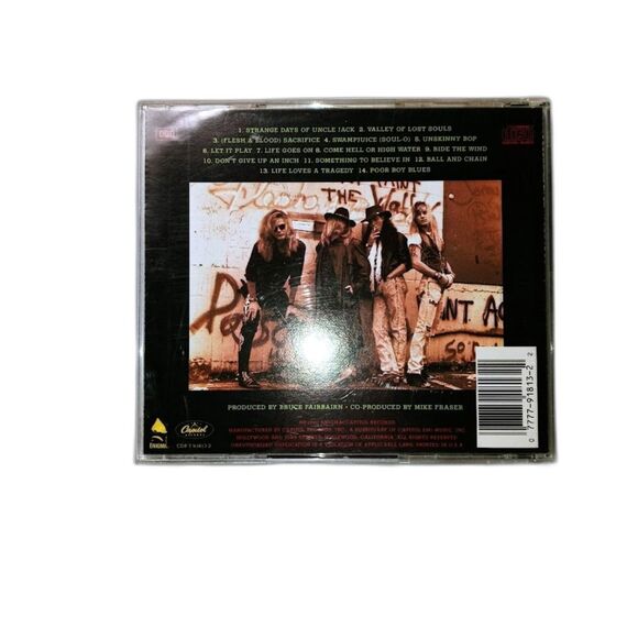 POISON Flesh and Blood CD 1990 Capitol Records 077779181322 - Picture 3 of 3